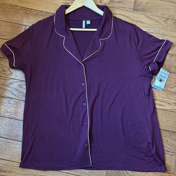 Nordstrom Moonlight Dream Pajamas, Burgundy Fig, NWT - Picture 6 of 13